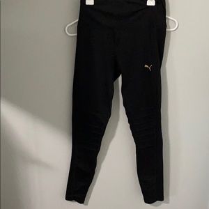 Black stretch pants